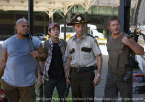 the walking dead s01e04 foto 09 t dog glenn rick daryl