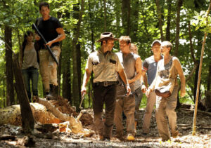 the walking dead s02e01 foto 01 lori shane rick daryl glenn carol