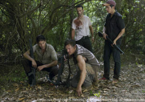 the walking dead s02e01 foto 10 shane daryl rick glenn