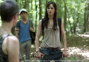 the walking dead s02e02 foto 01 carol glenn lori