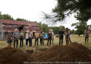 the walking dead s02e08 foto 06 patricia hershel maggie beth glenn t dog andrea dale rick lori carl daryl
