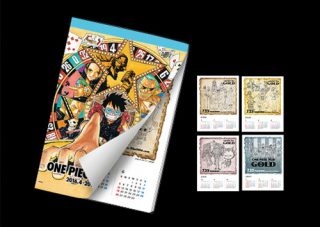 One piece film gold calendário 1