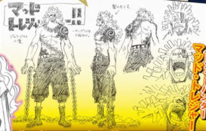 One Piece Heart of Gold Cora%C3%A7%C3%A3o de Ouro Mad Treaser Esbo%C3%A7os