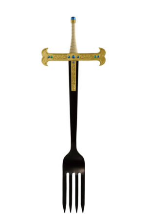 One Piece Ichiban Kuji The Great Gallery Chouten o Kiwameshimonotachi Pr%C3%AAmio E Garfo Mihawk