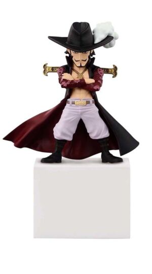 One Piece Ichiban Kuji The Great Gallery Chouten o Kiwameshimonotachi Pr%C3%AAmio H Miniatura Mihawk
