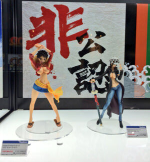 One Piece Monkey D Luffy Trafalgar Law POP IRO MegaHobby Expo Spring 2016