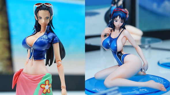 One-piece-nico-robin-variable-action-heroes-tashigi-bathing-beauty-megahobby-expo-spring-2016-1