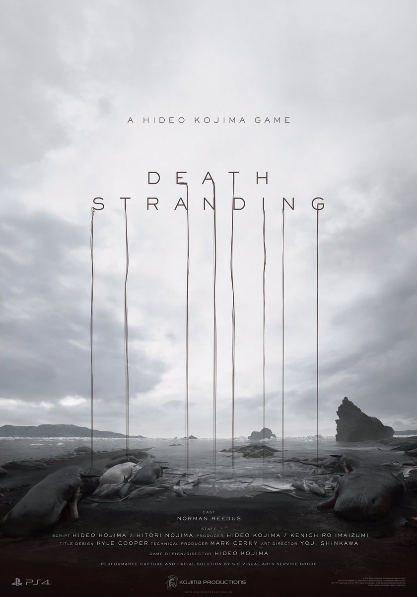 Death-Stranding-Hideo-Kojima-Norman-Reedus-E3-2016-Poster