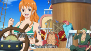 One Piece Abertura 19 We Can 13 Tripulação Nami Leme