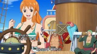 One piece abertura 19 we can 13 tripulação nami leme