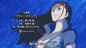 One Piece Abertura 19 We Can 16 Robin Ponheglyph