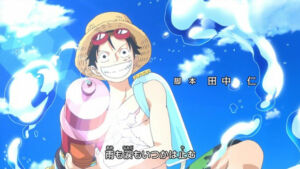 One Piece Abertura 19 We Can 23 Luffy Água