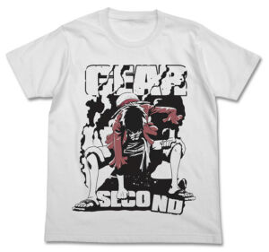 One Piece COSPA Camiseta Luffy Branca