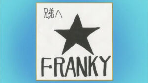 One Piece Episódio 746 Autógrafo Franky