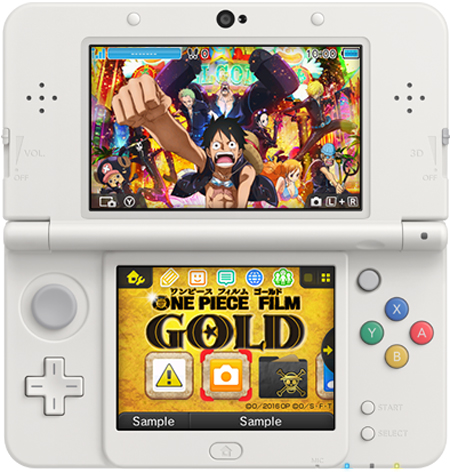 One-Piece-Film-Gold-Tema-Nintendo-3DS