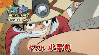 One piece heart of gold coração de ouro 8 luffy