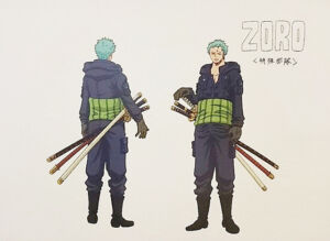One Piece Heart of Gold Episódio Especial Visual Zoro
