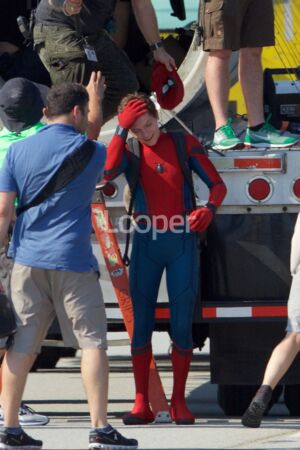 homem aranha de volta ao lar bastidores looper 05