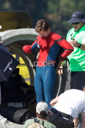 homem aranha de volta ao lar bastidores looper 07