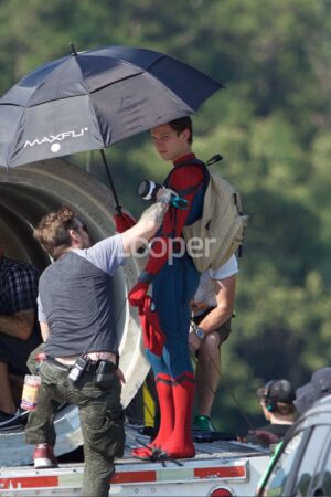 homem aranha de volta ao lar bastidores looper 14