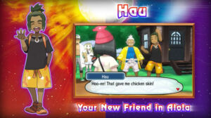 pokemon sun moon hau