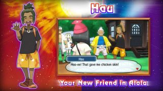 Pokemon sun moon hau