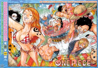 One piece capa colorida colorspread capítulo 832