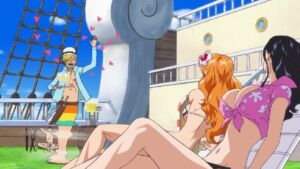 One Piece Film Gold Episódio 0 Episode 0 20 Sanji Nami Robin