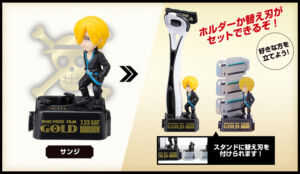 One Piece Film Gold Lâmina de Barbear XFit 4 Sanji