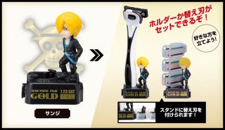 One piece film gold lâmina de barbear xfit 4 sanji