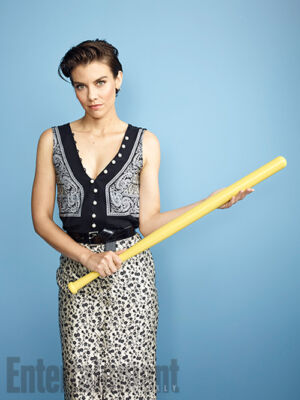 The Walking Dead San Diego Comic Con SDCC 2016 Bast%C3%A3o 9 Lauren Cohan