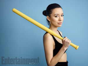 The Walking Dead San Diego Comic Con SDCC 2016 Bastão 7 Christian Serratos