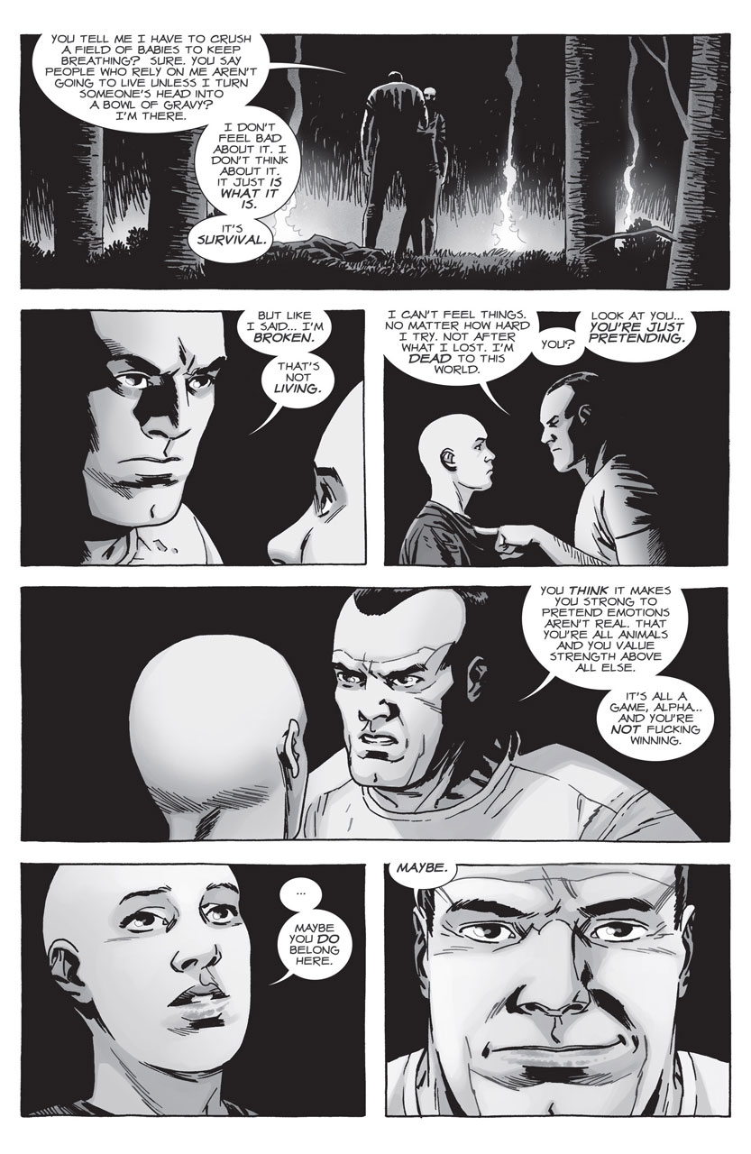 The walking dead 156 pagina 20 negan alpha