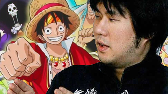 Eiichiro Oda, o criador de One Piece.