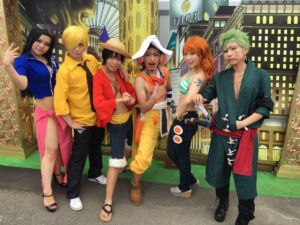 One Piece Film Gold Festival Odaiba 2016 Cosplay 16 Tripulação