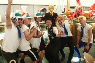 One piece film gold festival odaiba 2016 cosplay 2 marinha