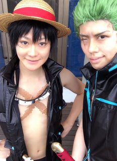 One piece film gold festival odaiba 2016 cosplay 6 luffy zoro