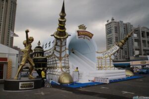One Piece Film Gold Festival Odaiba 2016 Escorregador Gran Tesoro 2