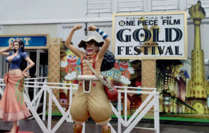 One Piece Film Gold Festival Odaiba 2016 Estátuas 3 Robin Brook