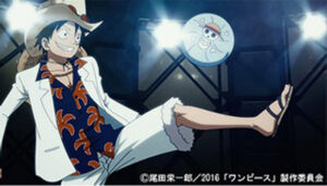 One Piece Film Gold Luffy Shinji Kagawa 4