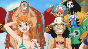 One Piece Nova Introdução Arco Zou 19 Franky Nami Brook Chopper Usopp