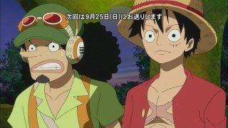 One piece episódio 757 3 usopp luffy