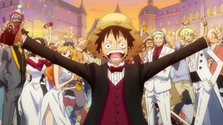 One piece fanta 17 luffy tripulação