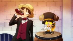 One Piece Fanta 3 Luffy Chopper