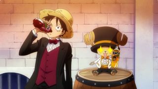 One piece fanta 3 luffy chopper