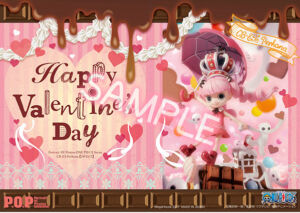 One Piece Portraits of Pirates POP CB EX Perona SWEET Cartão Valentine Day