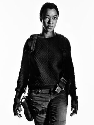 The Walking Dead 7 Temporada Fotos de Personagens 20 Sasha