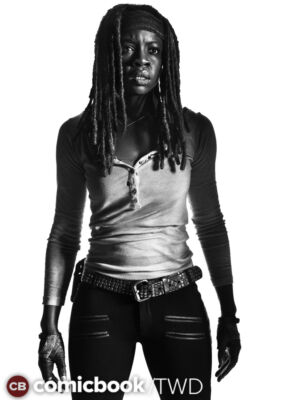 The Walking Dead 7 Temporada Fotos de Personagens 6 Michonne