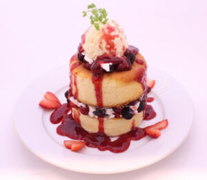 Tokyo One Piece Tower Cafe Mugiwara Menu 1 Panqueca