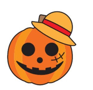 Tokyo One Piece Tower Halloween 2016 1 Jack o Lantern Luffy